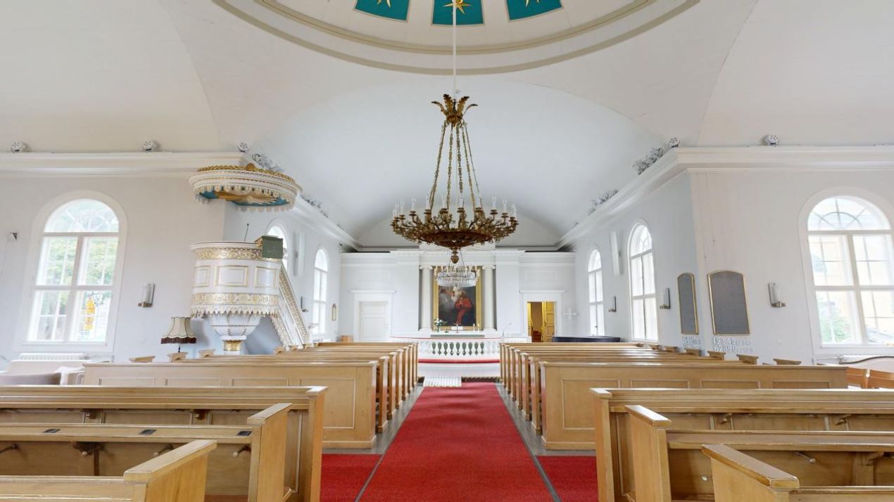 The old church in Tampere's central square